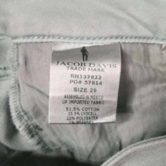 John Davis Light Green Golf Pants Uma - Picture 6 of 8